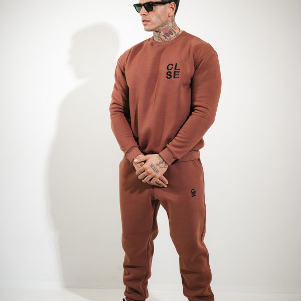 Σετ μπλούζα λαιμόκοψη/Παντελόμι φόρμας Close Society