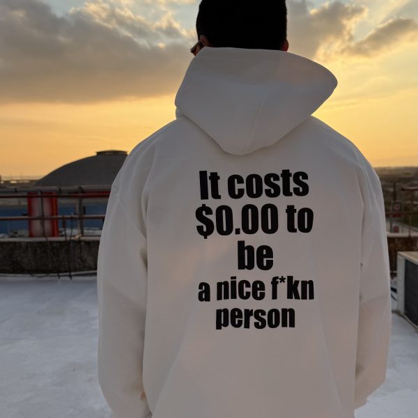 Μπλούζα Φούτερ Κουκούλα Oversized Close Society